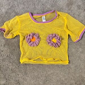 Andi Bagus Flower Pot Mesh Tee